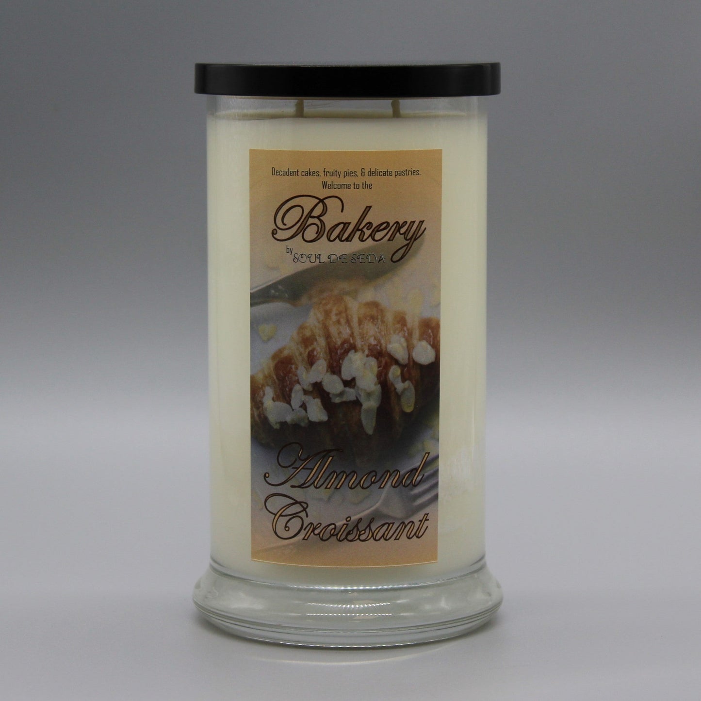 Soul De Seda Soy Candle 20oz Bakery Almond Croissant