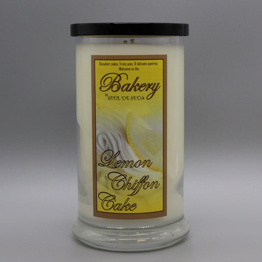 Soul De Seda Soy Candle 20oz Bakery Lemon Chiffon Cake