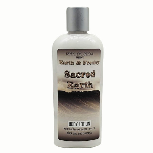 Earth & Freshy: Sacred Earth 8floz Lotion